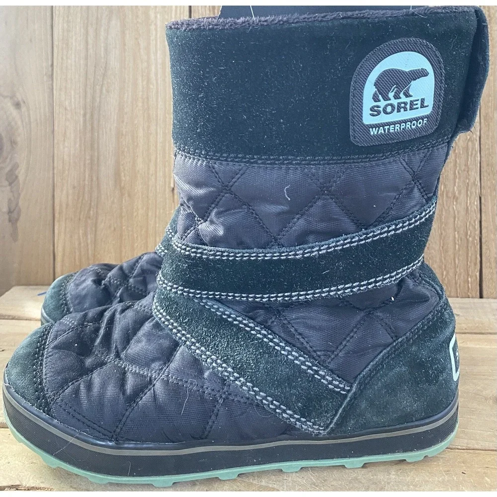 Sorel Black Snow‎ Boots Womens 7 Comfy